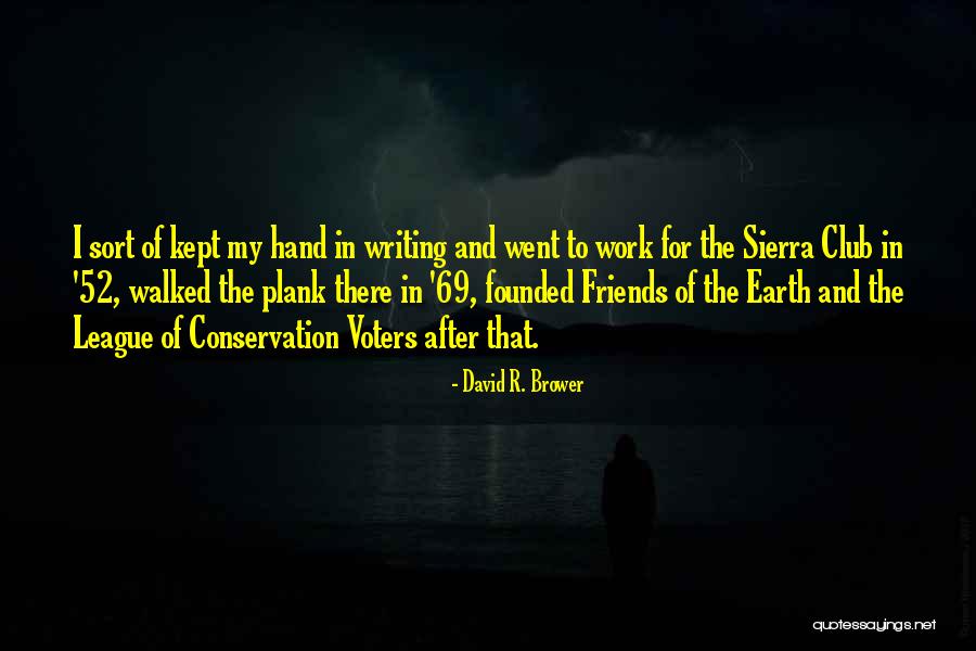 69 Me Quotes By David R. Brower 69 Me Quotes By David R. Brower