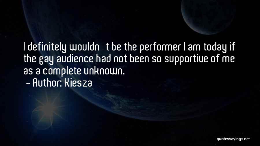 Kiesza Quotes: I Definitely Wouldn't Be The Performer I Am Today If The Gay Audience Had Not Been So Supportive Of Me