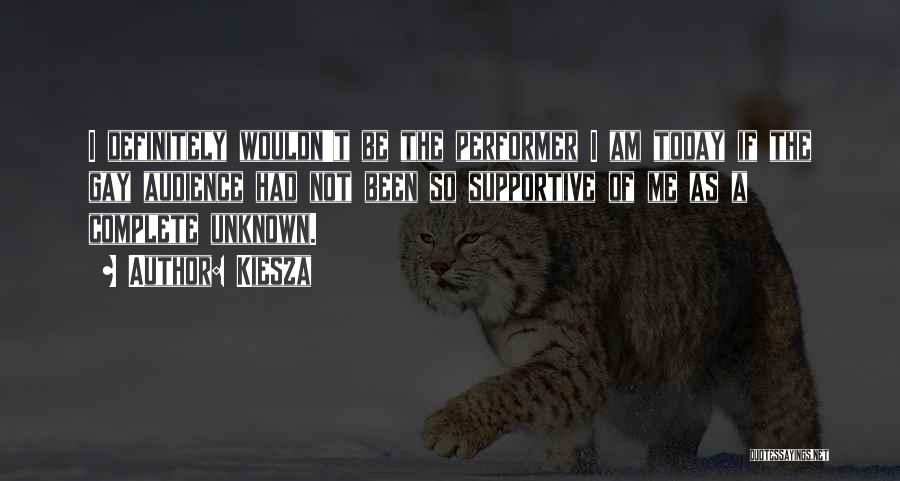 Kiesza Quotes: I Definitely Wouldn't Be The Performer I Am Today If The Gay Audience Had Not Been So Supportive Of Me