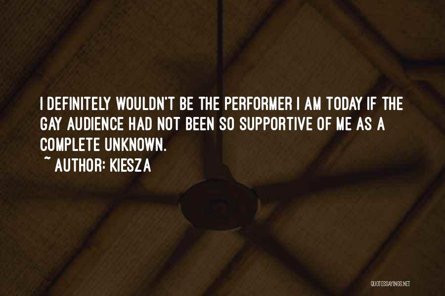 Kiesza Quotes: I Definitely Wouldn't Be The Performer I Am Today If The Gay Audience Had Not Been So Supportive Of Me