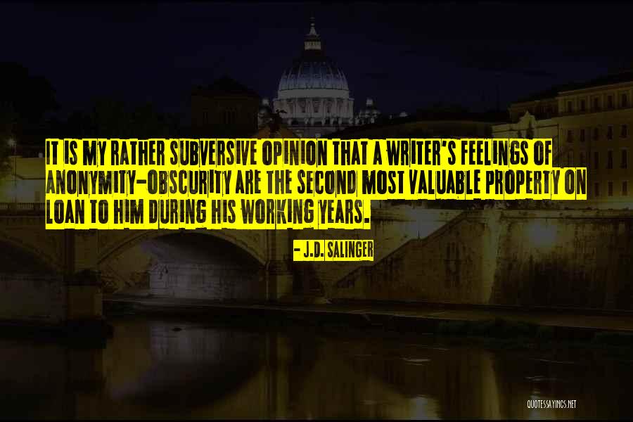 7 A Loan Quotes By J.D. Salinger 7 A Loan Quotes By J.D. Salinger