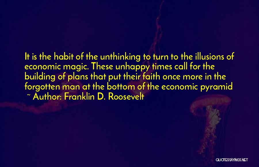 7 Habit Quotes By Franklin D. Roosevelt