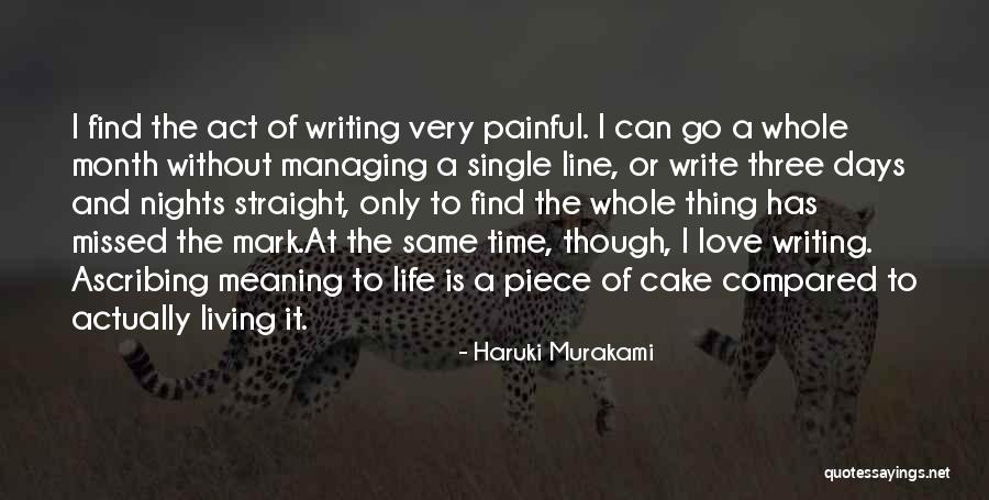 7 Month Love Quotes By Haruki Murakami