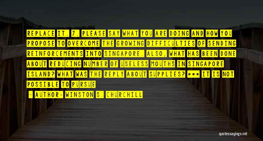 7 Number Quotes By Winston S. Churchill