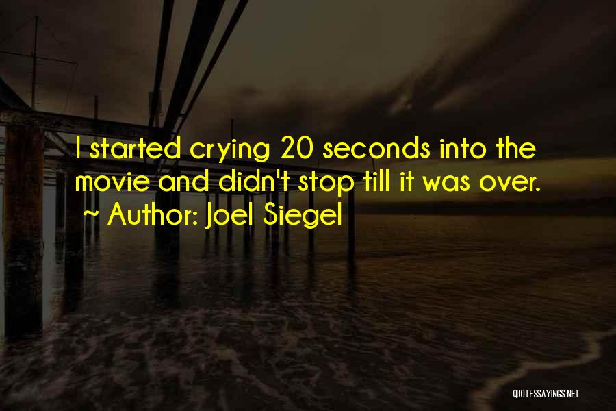 7 Seconds Movie Quotes By Joel Siegel