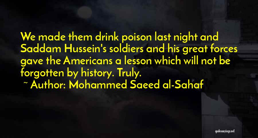 7 Up Drink Quotes By Mohammed Saeed Al-Sahaf