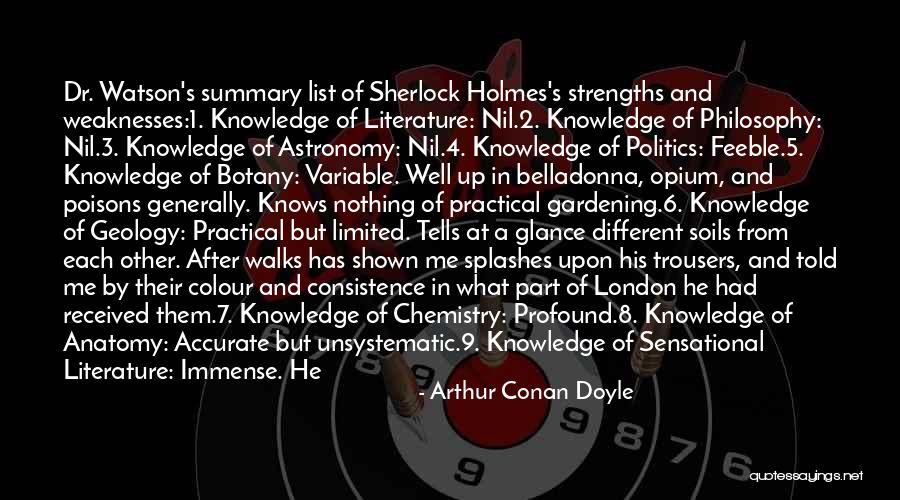 7 Up Quotes By Arthur Conan Doyle