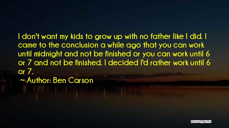 7 Up Quotes By Ben Carson