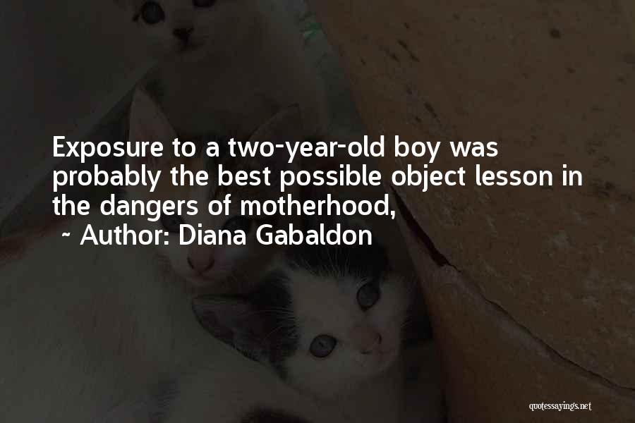 7 Year Old Boy Quotes By Diana Gabaldon