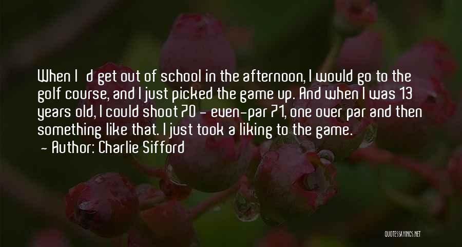 70 Years Old Quotes By Charlie Sifford