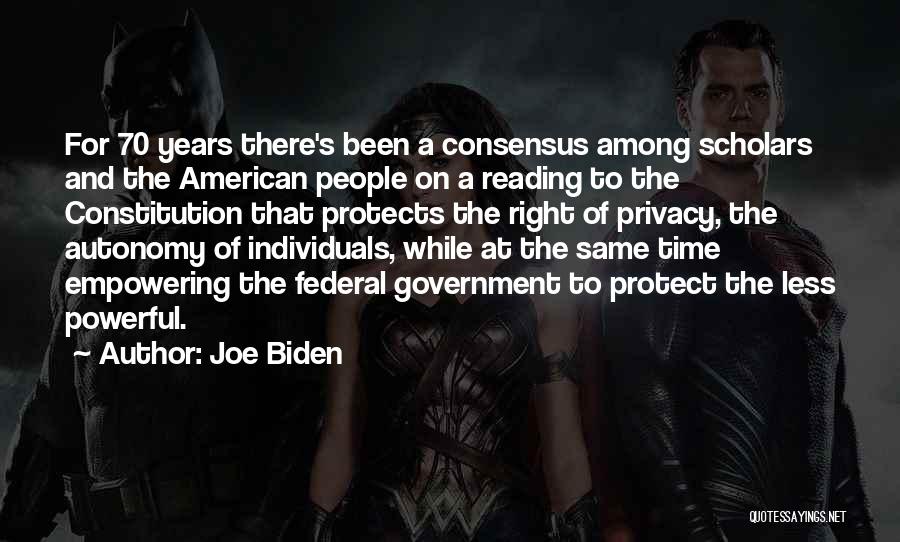 70 Years Quotes By Joe Biden