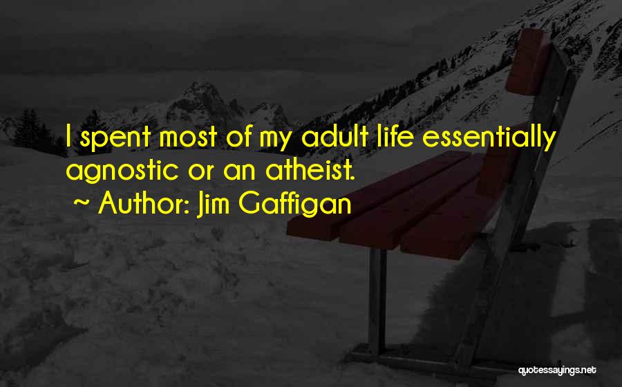 Jim Gaffigan Quotes: I Spent Most Of My Adult Life Essentially Agnostic Or An Atheist.