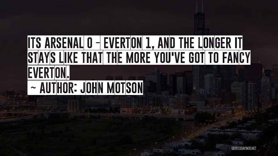 John Motson Quotes: Its Arsenal