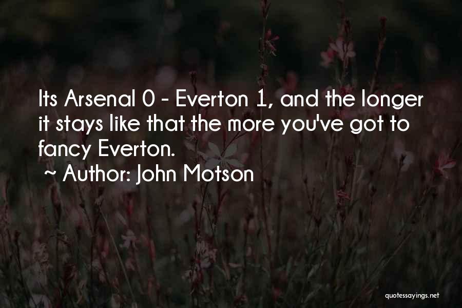 John Motson Quotes: Its Arsenal