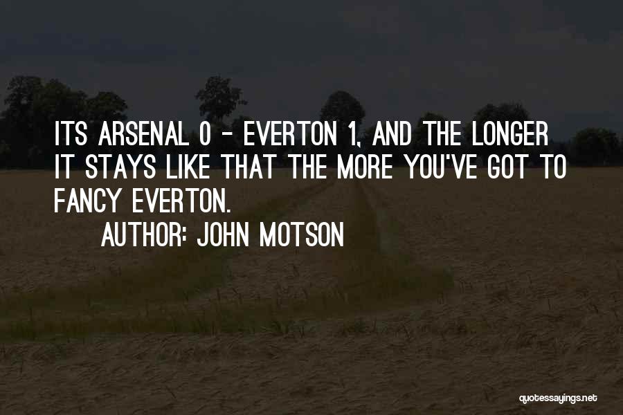 John Motson Quotes: Its Arsenal