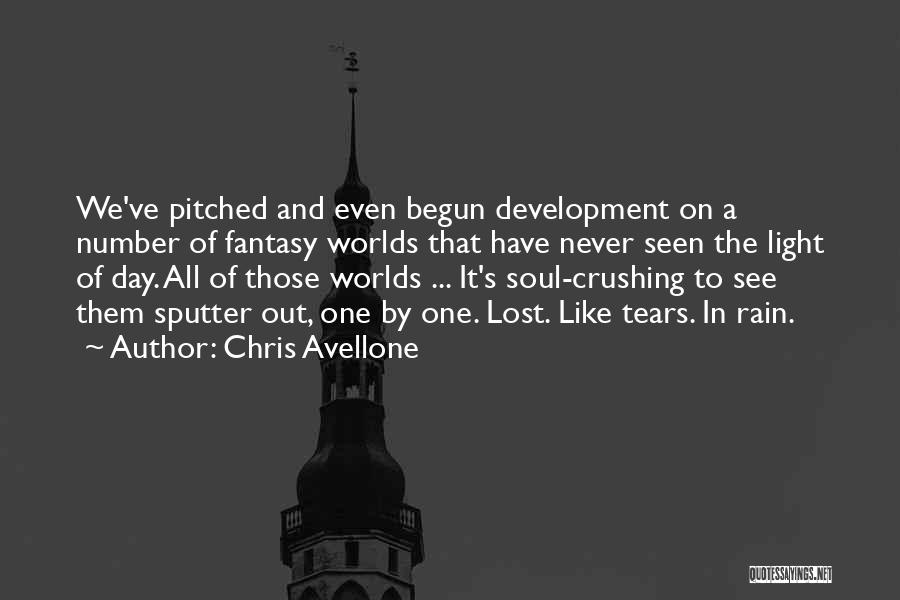 Chris Avellone Quotes: We've Pitched And Even Begun Development On A Number Of Fantasy Worlds That Have Never Seen The Light Of Day.