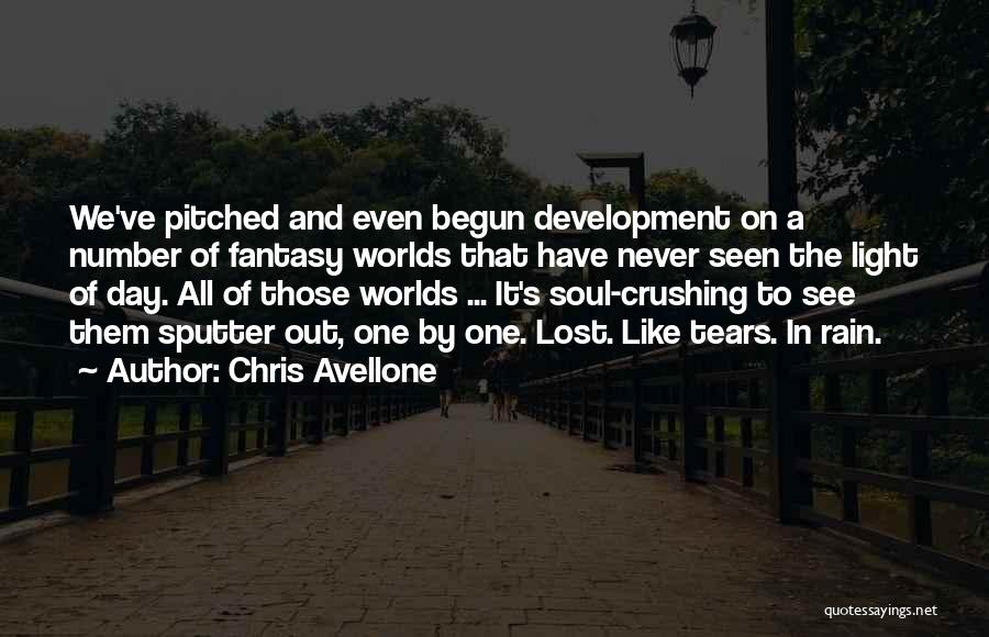 Chris Avellone Quotes: We've Pitched And Even Begun Development On A Number Of Fantasy Worlds That Have Never Seen The Light Of Day.