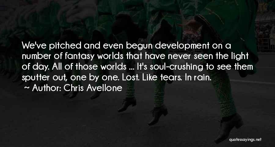 Chris Avellone Quotes: We've Pitched And Even Begun Development On A Number Of Fantasy Worlds That Have Never Seen The Light Of Day.