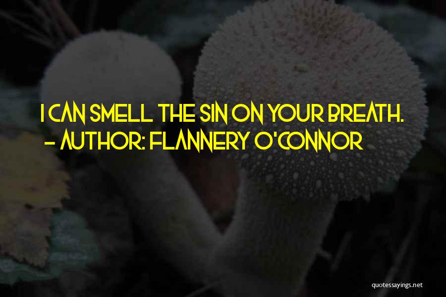 Flannery O'Connor Quotes: I Can Smell The Sin On Your Breath.