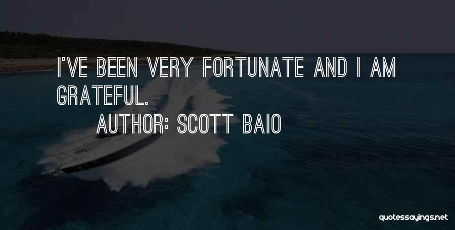 Scott Baio Quotes: I've Been Very Fortunate And I Am Grateful.