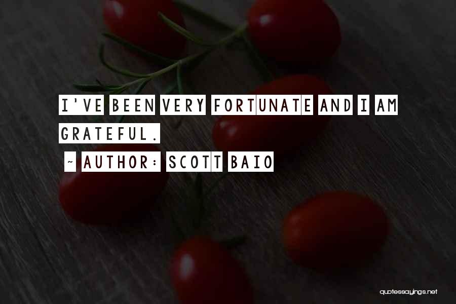 Scott Baio Quotes: I've Been Very Fortunate And I Am Grateful.