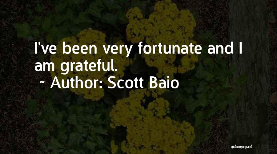 Scott Baio Quotes: I've Been Very Fortunate And I Am Grateful.