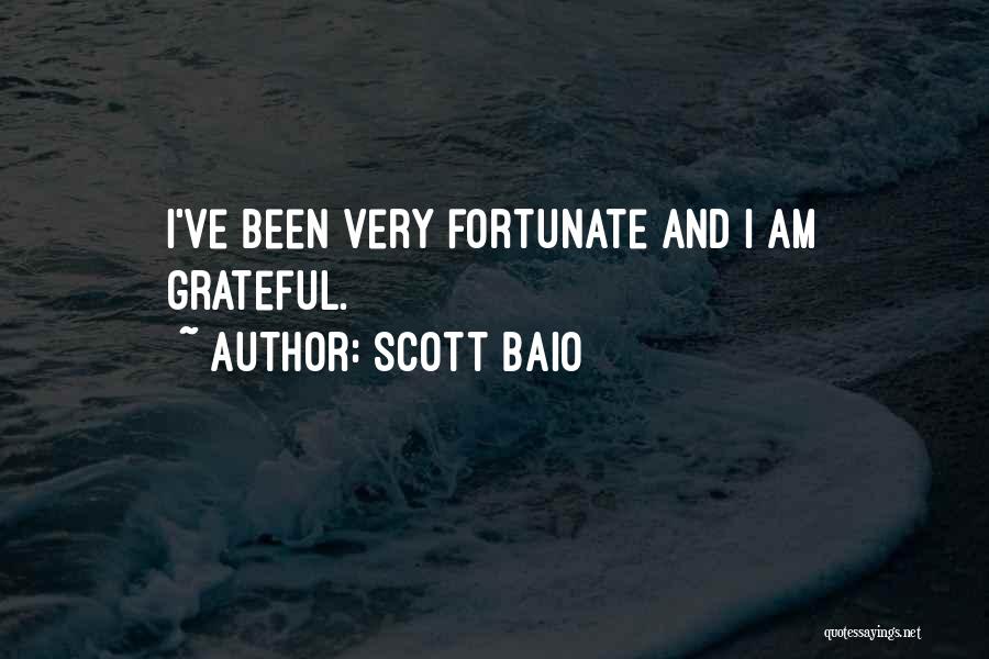 Scott Baio Quotes: I've Been Very Fortunate And I Am Grateful.