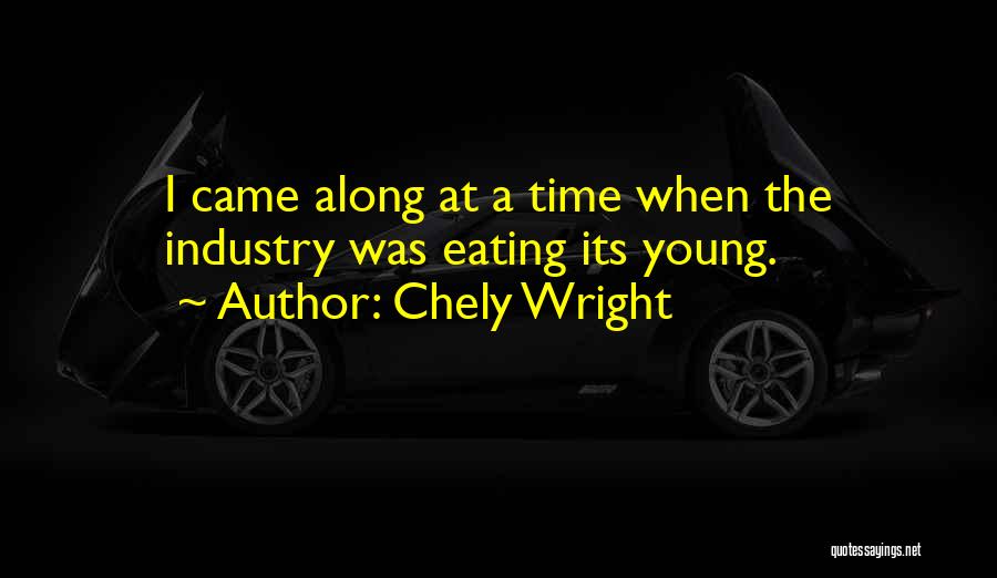 Chely Wright Quotes: I Came Along At A Time When The Industry Was Eating Its Young.