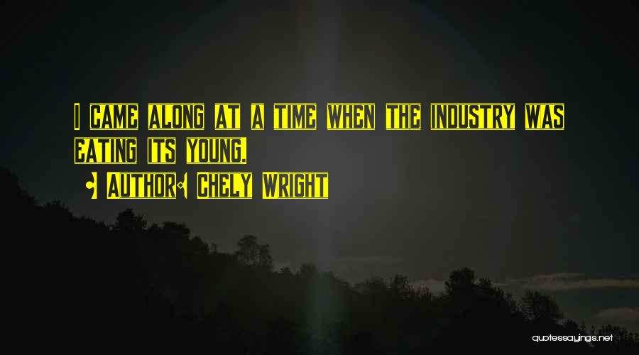 Chely Wright Quotes: I Came Along At A Time When The Industry Was Eating Its Young.