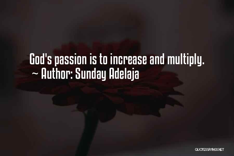Sunday Adelaja Quotes: God's Passion Is To Increase And Multiply.