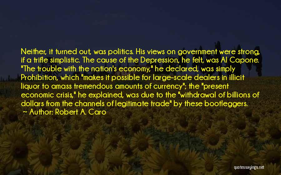 Robert A. Caro Quotes: Neither, It Turned Out, Was Politics. His Views On Government Were Strong, If A Trifle Simplistic. The Cause Of The