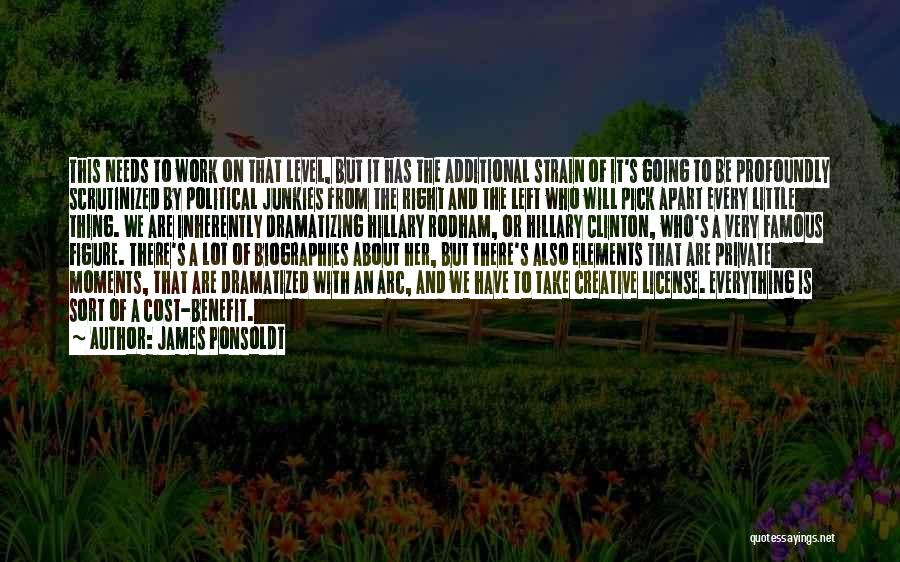James Ponsoldt Quotes: This Needs To Work On That Level, But It Has The Additional Strain Of It's Going To Be Profoundly Scrutinized