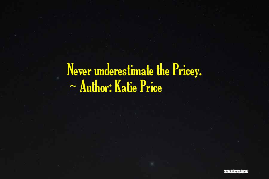 Katie Price Quotes: Never Underestimate The Pricey.