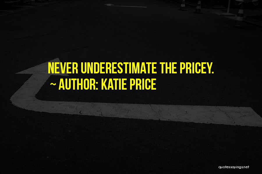 Katie Price Quotes: Never Underestimate The Pricey.