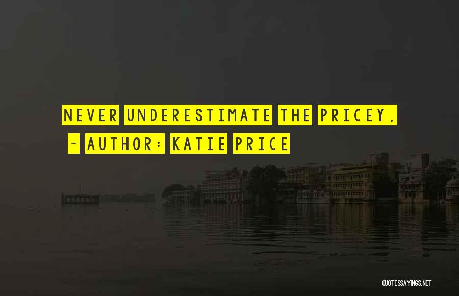 Katie Price Quotes: Never Underestimate The Pricey.