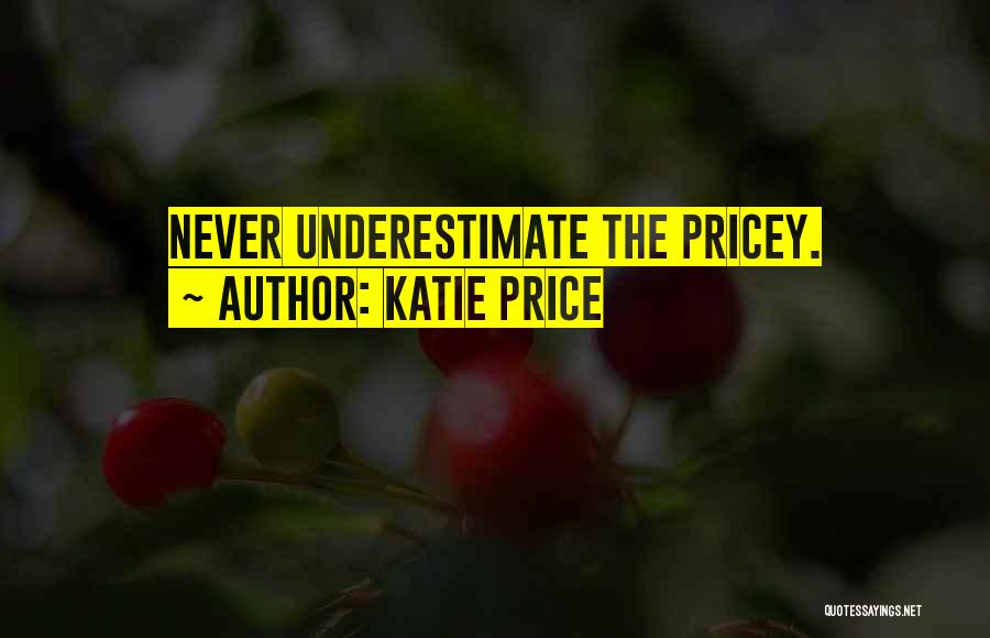 Katie Price Quotes: Never Underestimate The Pricey.