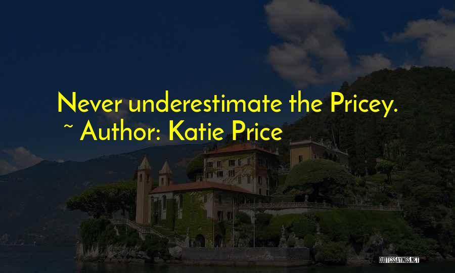 Katie Price Quotes: Never Underestimate The Pricey.