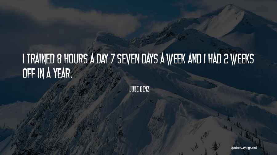 8 Year Quotes By Julie Benz 8 Year Quotes By Julie Benz