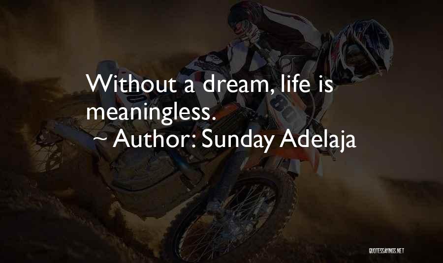 Sunday Adelaja Quotes: Without A Dream, Life Is Meaningless.