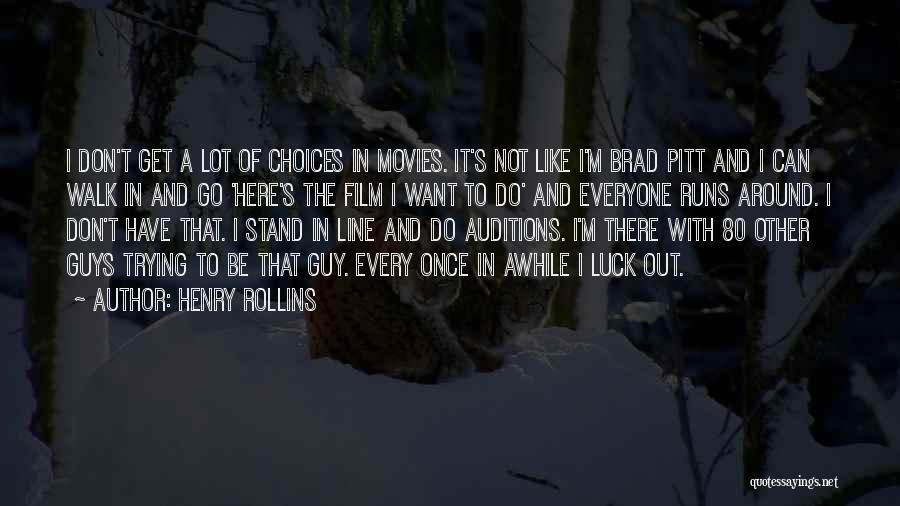 80's Film Quotes By Henry Rollins