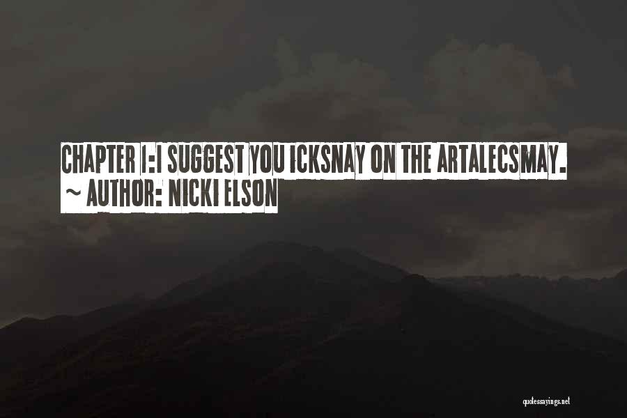 80s Quotes By Nicki Elson