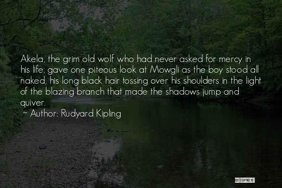 Rudyard Kipling Quotes: Akela, The Grim Old Wolf Who Had Never Asked For Mercy In His Life, Gave One Piteous Look At Mowgli