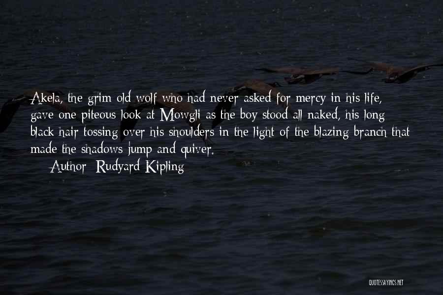 Rudyard Kipling Quotes: Akela, The Grim Old Wolf Who Had Never Asked For Mercy In His Life, Gave One Piteous Look At Mowgli