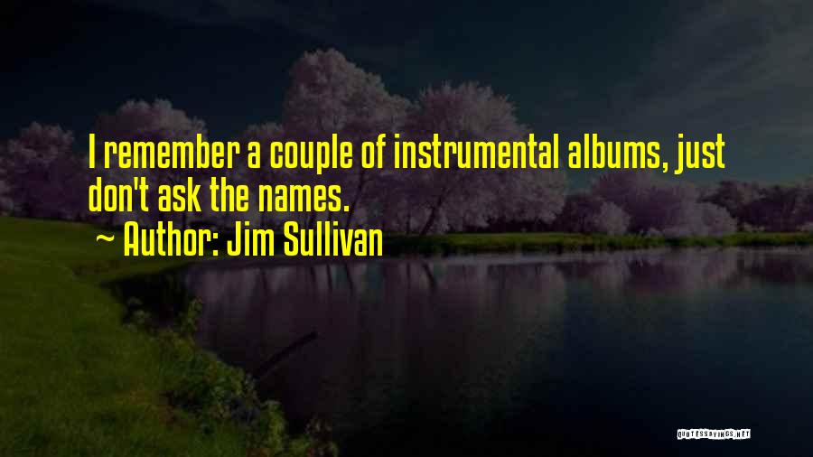 Jim Sullivan Quotes: I Remember A Couple Of Instrumental Albums, Just Don't Ask The Names.