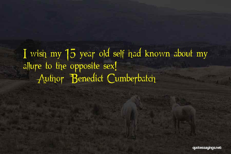 Benedict Cumberbatch Quotes: I Wish My 15-year-old Self Had Known About My Allure To The Opposite Sex!