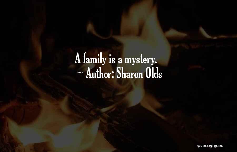 Sharon Olds Quotes: A Family Is A Mystery.