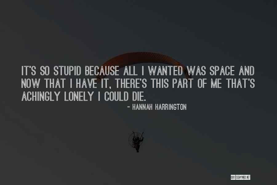 840 Area Quotes By Hannah Harrington 840 Area Quotes By Hannah Harrington