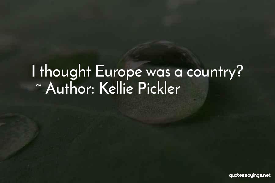 Kellie Pickler Quotes: I Thought Europe Was A Country?