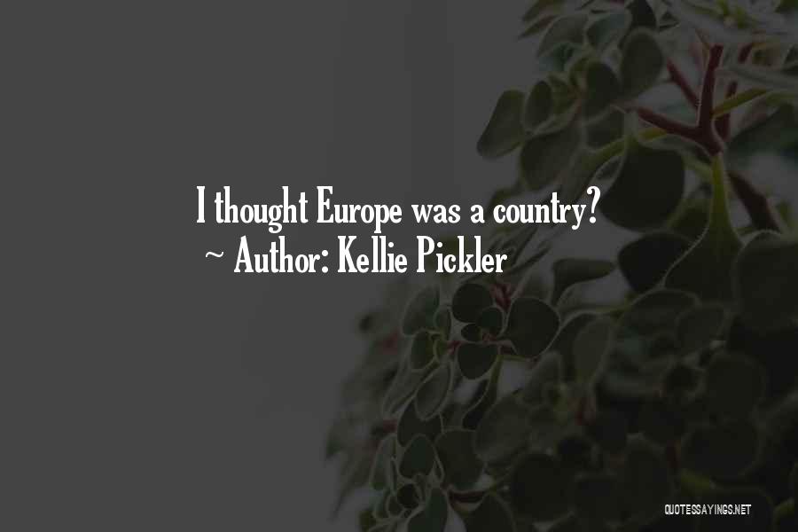 Kellie Pickler Quotes: I Thought Europe Was A Country?