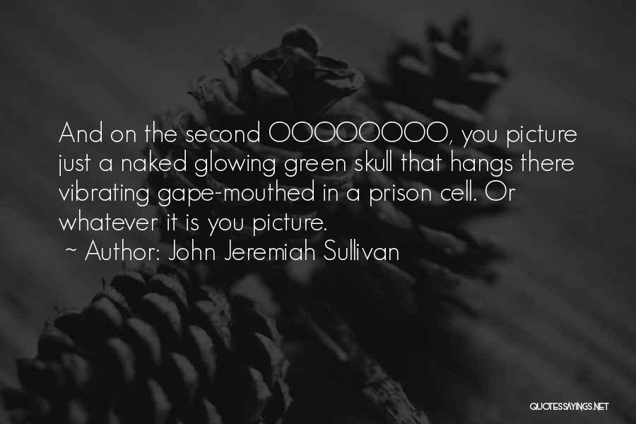 John Jeremiah Sullivan Quotes: And On The Second Oooooooo, You Picture Just A Naked Glowing Green Skull That Hangs There Vibrating Gape-mouthed In A